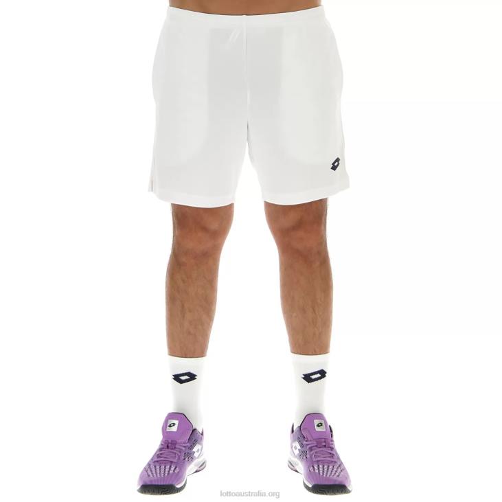 Men Lotto 204N618 Bright White Squadra II Short7 Pl