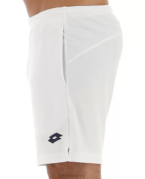 Men Lotto 204N618 Bright White Squadra II Short7 Pl