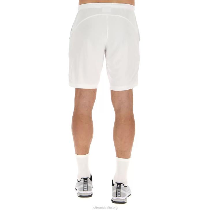 Men Lotto 204N625 Bright White Squadra II Short9 Pl