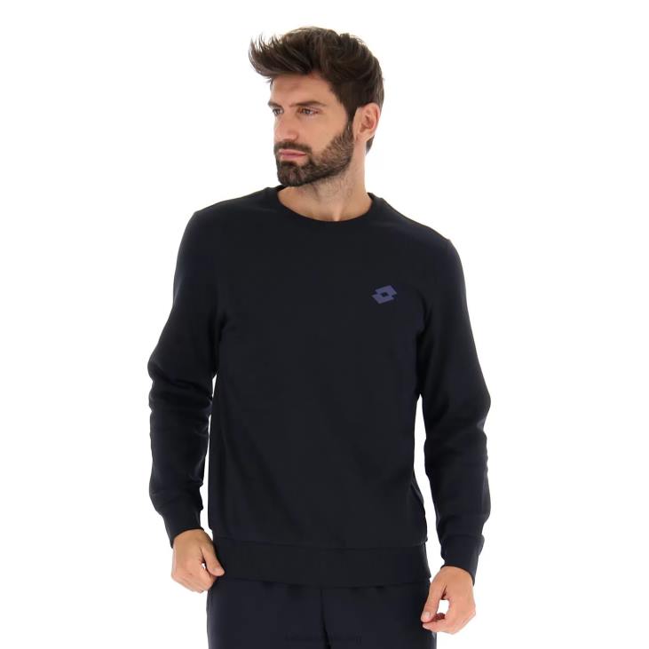 Men Lotto 204N277 Navy Blue Msc Sweat Rn