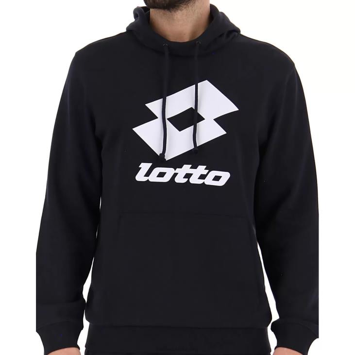 Men Lotto 204N293 Navy Blue Smart II Sweat Hd Ft