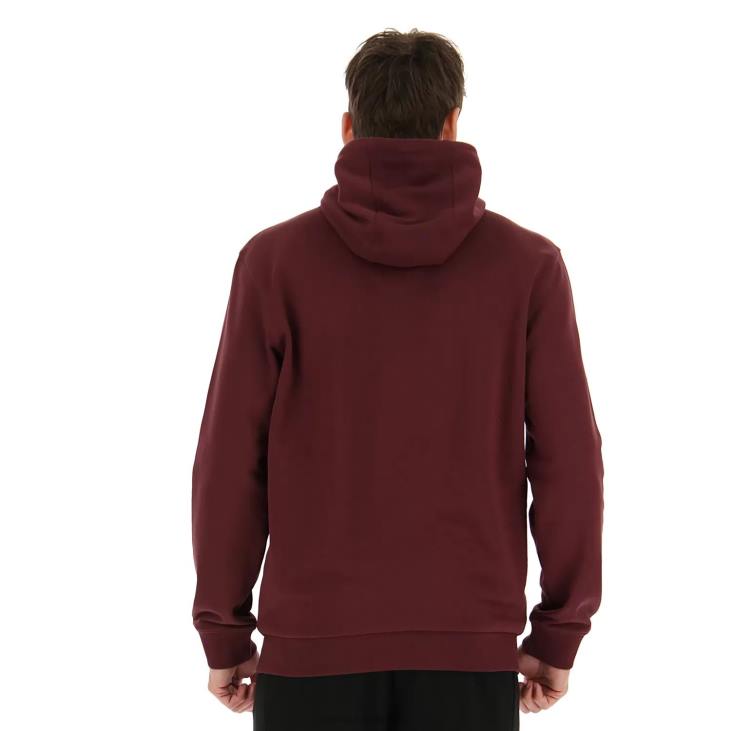 Men Lotto 204N294 Vineyard Dk Red Smart II Sweat Hd Ft