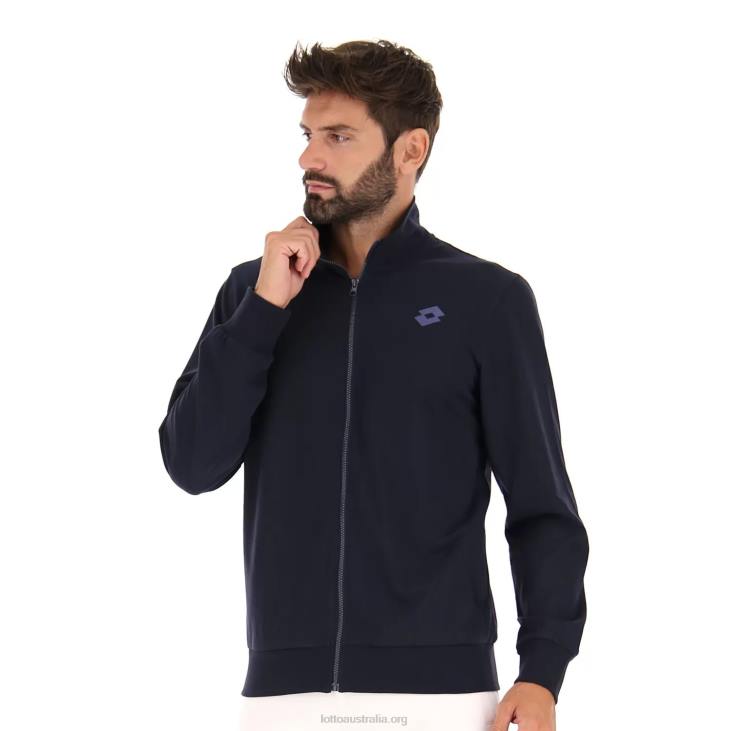 Men Lotto 204N297 Navy Blue Msc Sweat Fz