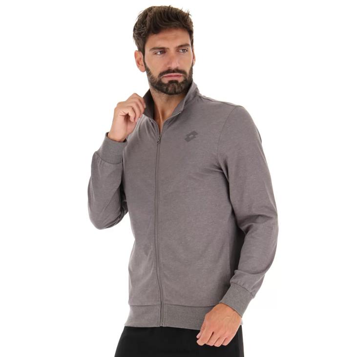 Men Lotto 204N300Msc Sweat Fz Mel