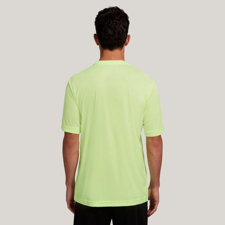 Men Lotto 204N1234 Yellow Neon Yellow Neon Multi-Sport Tee