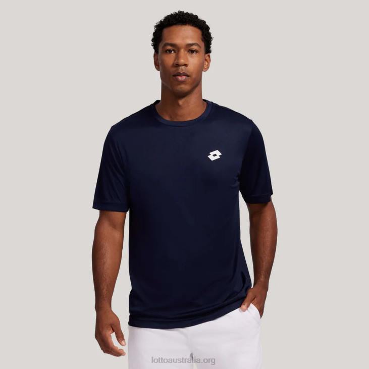 Men Lotto 204N1250 Navy Blue Navy Multi-Sport Tee