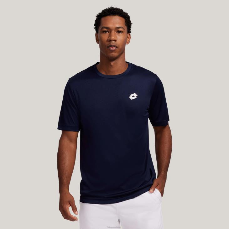 Men Lotto 204N1250 Navy Blue Navy Multi-Sport Tee