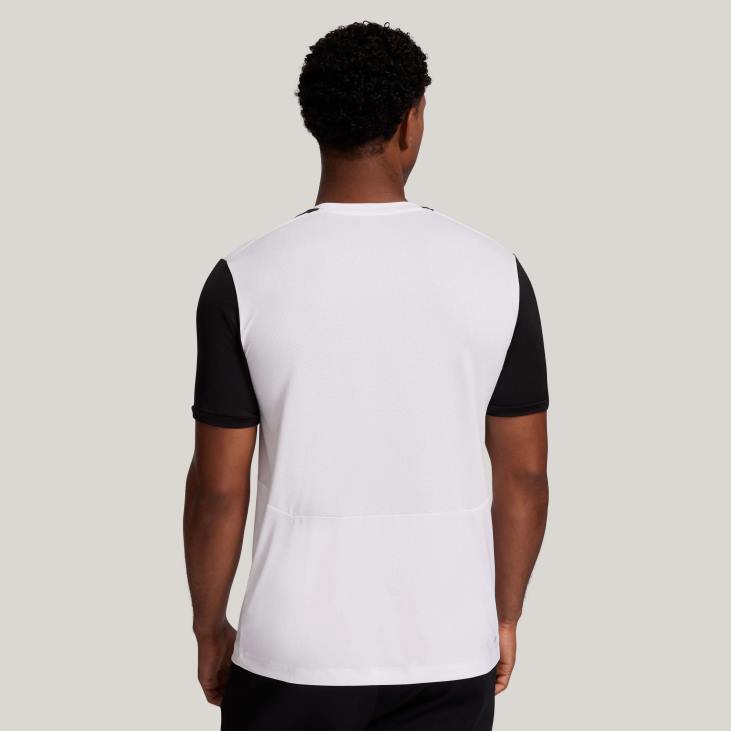 Men Lotto 204N1251 Bright White/All Black White Top Ten Tee