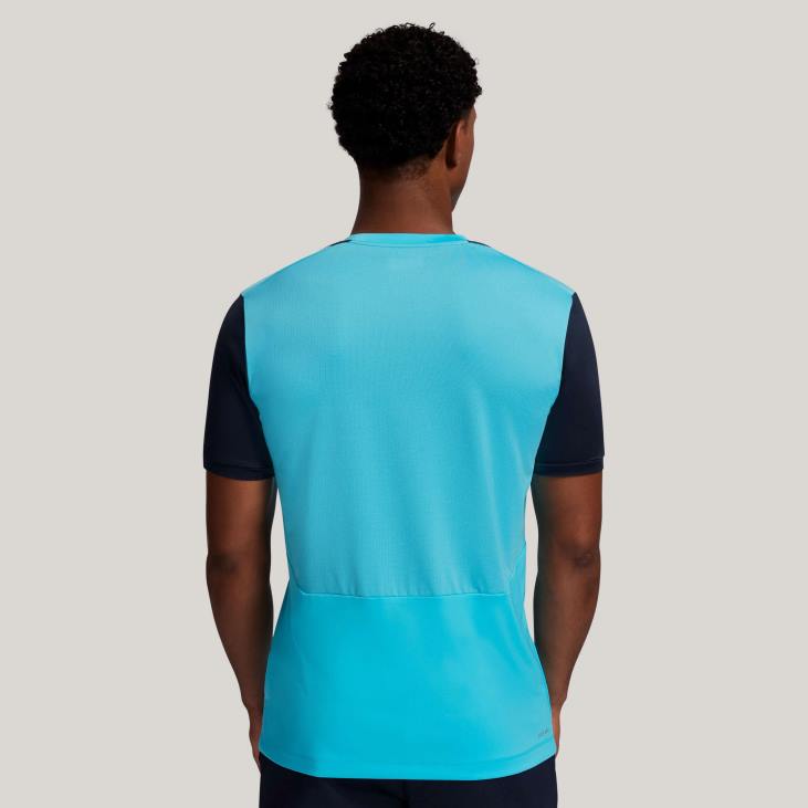 Men Lotto 204N1263 Blue Atoll/Navy Blue Blue Top Ten Tee