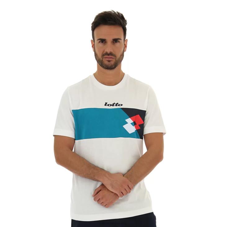 Men Lotto 204N377Athletica Optical Tee Js