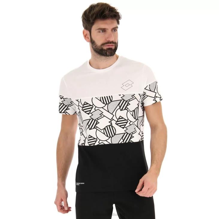 Men Lotto 204N391 All Black Athletica Prime Tee