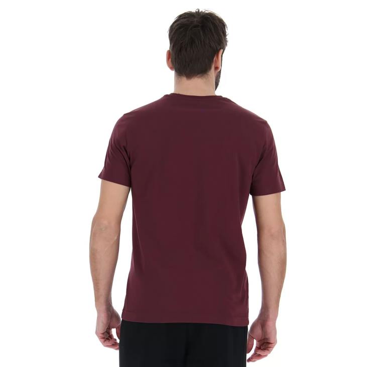 Men Lotto 204N399 Vineyard Dk Red Smart II Tee Js