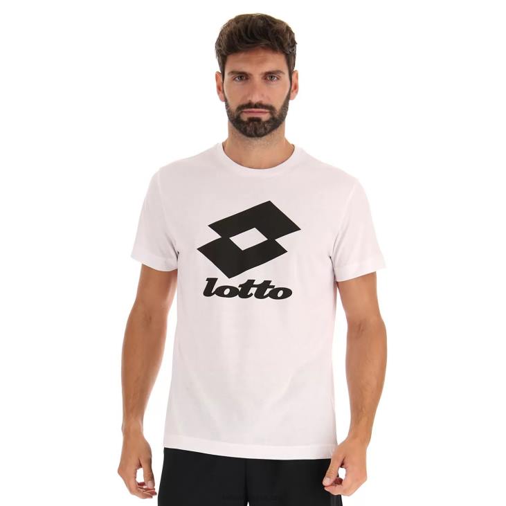 Men Lotto 204N401 Bright White Smart III Tee