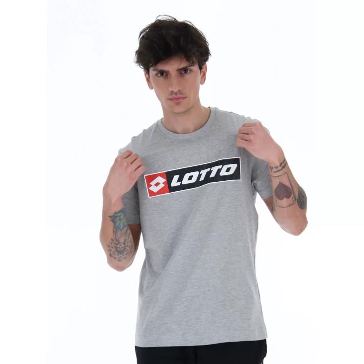 Men Lotto 204N436Tee Logo Mel Js