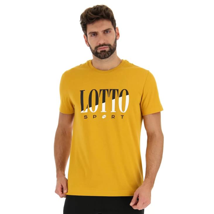 Men Lotto 204N452 Golden Yellow Tee Supra VI