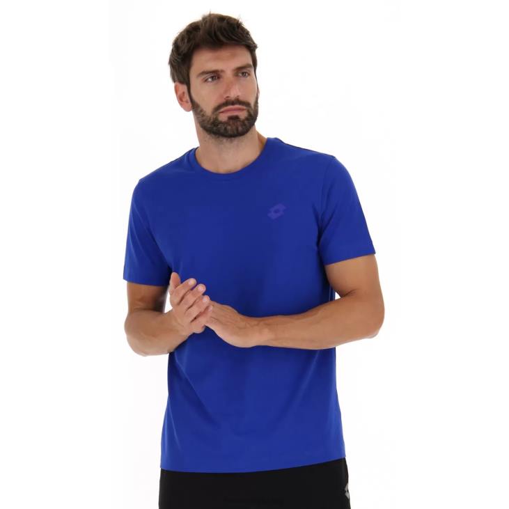 Men Lotto 204N471 Royal Team Msc Tee