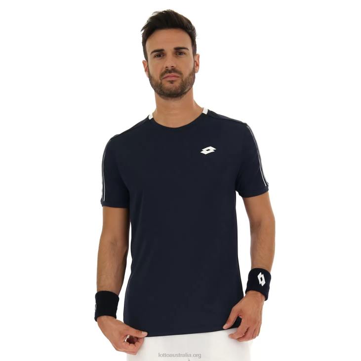 Men Lotto 204N503 Navy Blue Squadra II Tee Pl