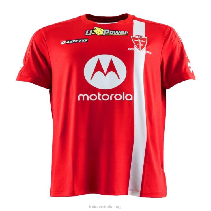Men Lotto 204N640 Flame Red Ac Monza Home 22/23 Authentic