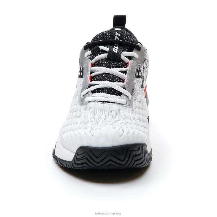 Men Lotto 204N1300 All White/All Black/Flame Red White Raptor Hyperpulse Speed 100