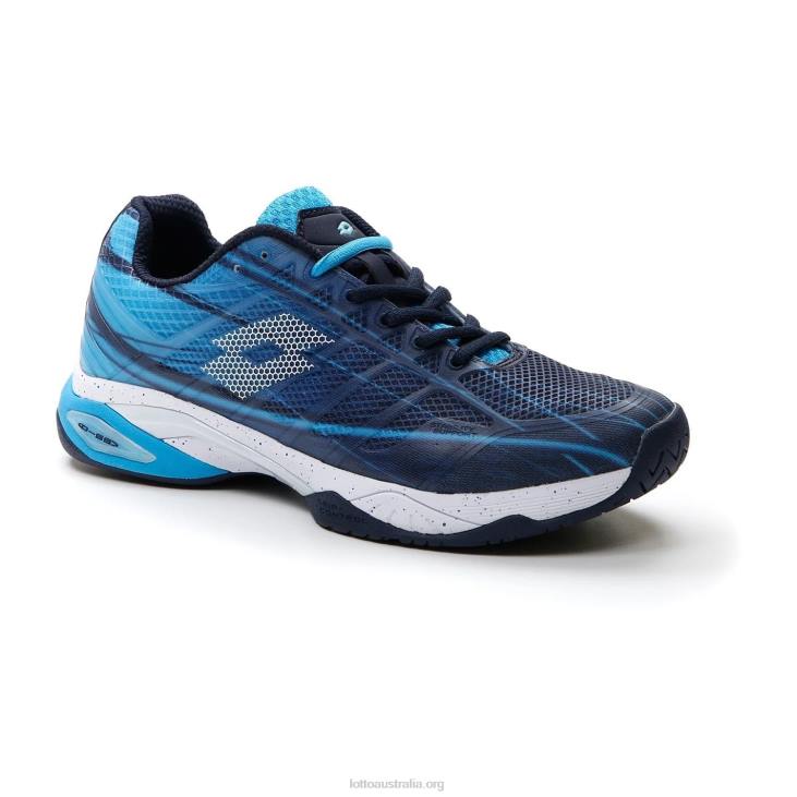 Men Lotto 204N1304 Navy Blue/All White/Blue Ocean Blue Mirage 300 Speed