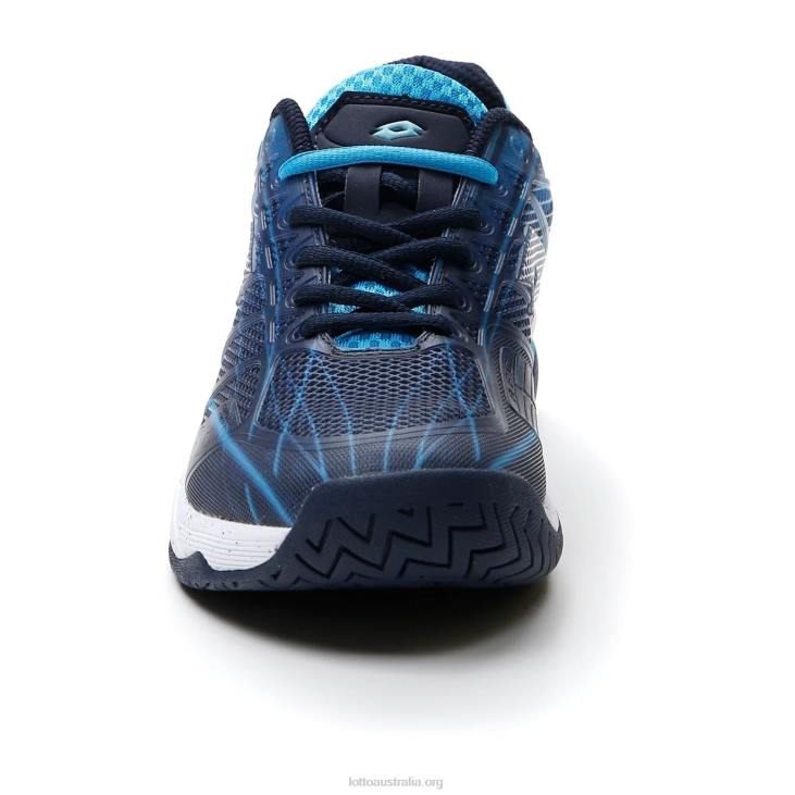 Men Lotto 204N1304 Navy Blue/All White/Blue Ocean Blue Mirage 300 Speed