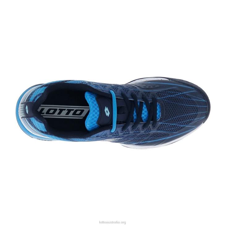 Men Lotto 204N1304 Navy Blue/All White/Blue Ocean Blue Mirage 300 Speed