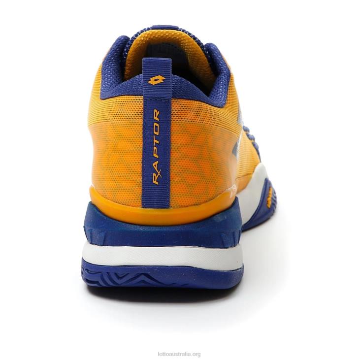 Men Lotto 204N1314 Saffron/Sodalite Blue Saffron Raptor Hyperpulse Speed 100