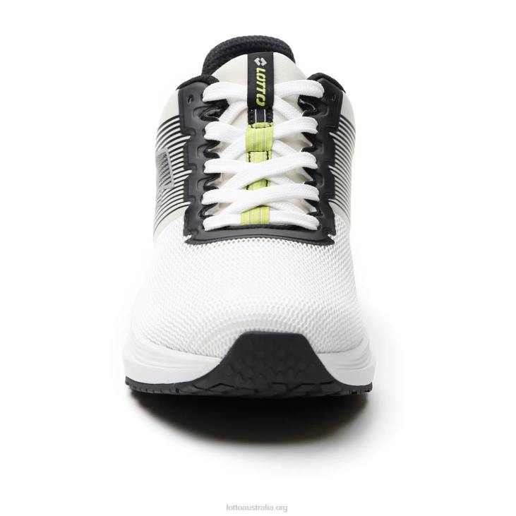 Men Lotto 204N230 White/All Black/Rainy Day Speedevo 700