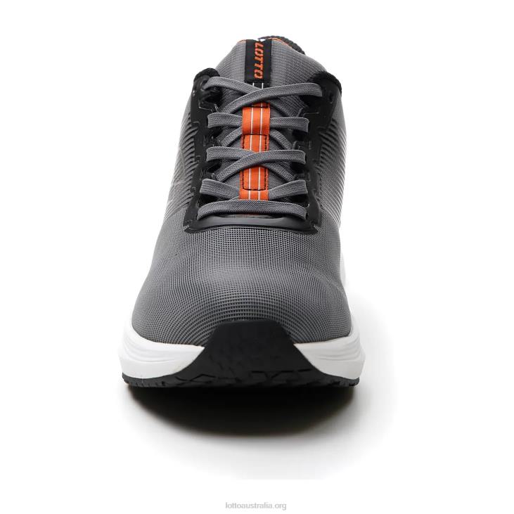 Men Lotto 204N234 Cool Gray 11C/All Black Speedevo 700 II