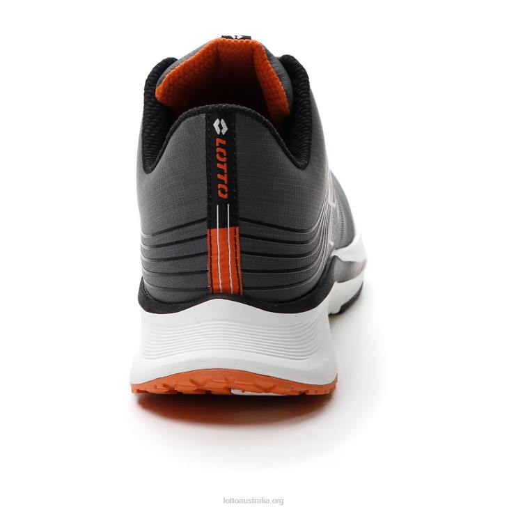 Men Lotto 204N234 Cool Gray 11C/All Black Speedevo 700 II