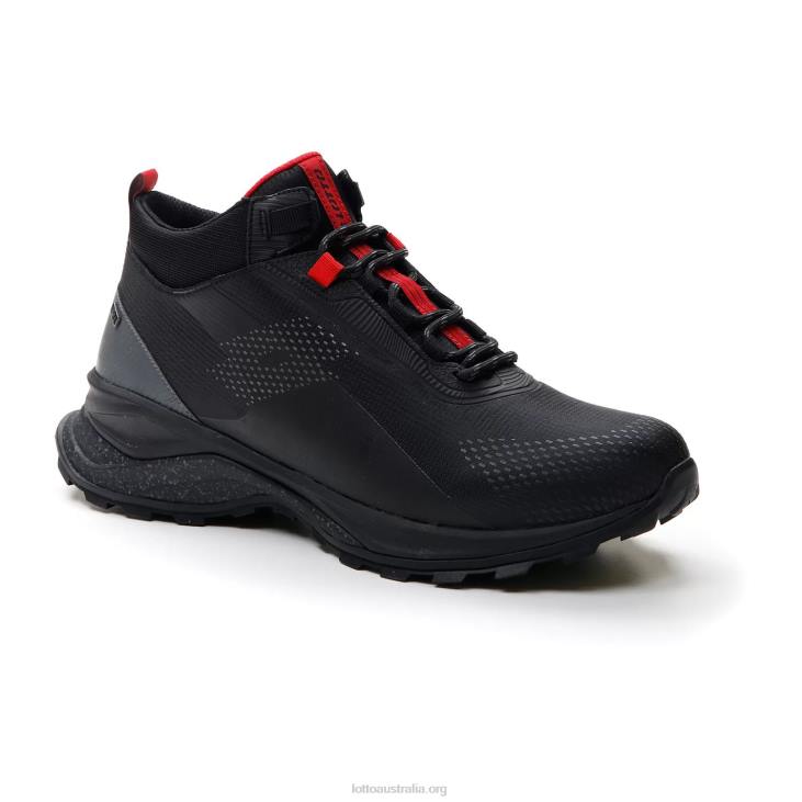Men Lotto 204N239 All Black/Gravity Titan Moonrun 300 II Mid Hd