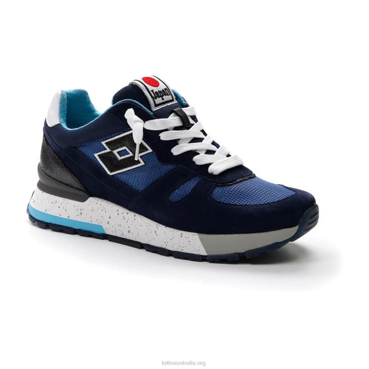 Men Lotto 204N38 Dress Blue/All Black/Moonlight Blue Tokyo Shibuya Net