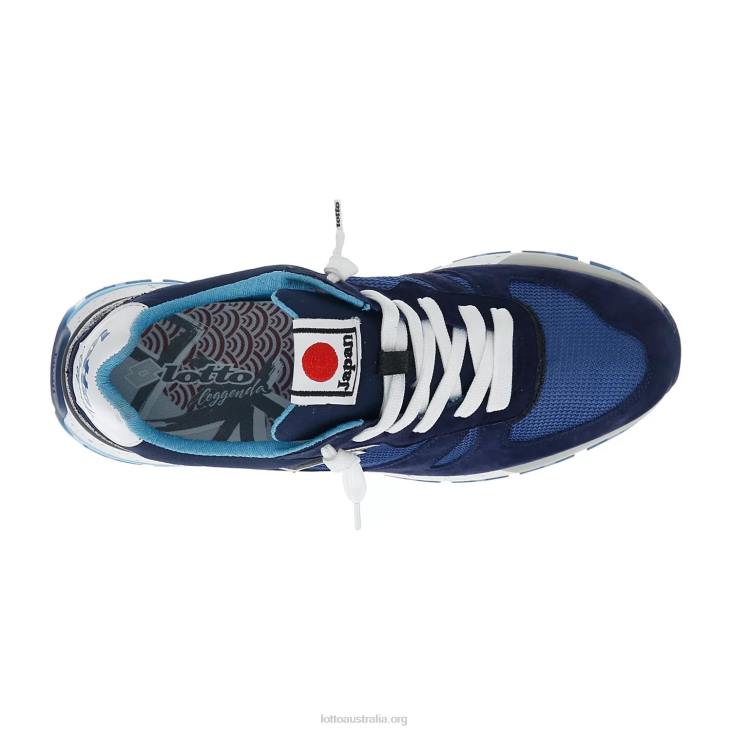 Men Lotto 204N38 Dress Blue/All Black/Moonlight Blue Tokyo Shibuya Net