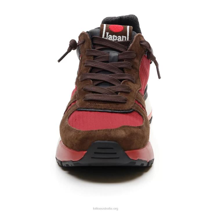 Men Lotto 204N39 Fondant Brown/All Black/Dried Tomato Tokyo Shibuya