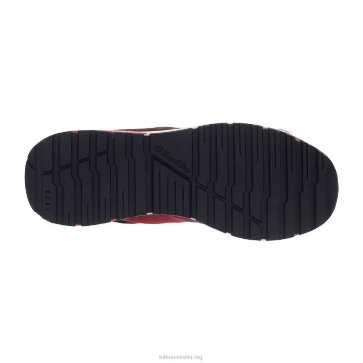 Men Lotto 204N39 Fondant Brown/All Black/Dried Tomato Tokyo Shibuya