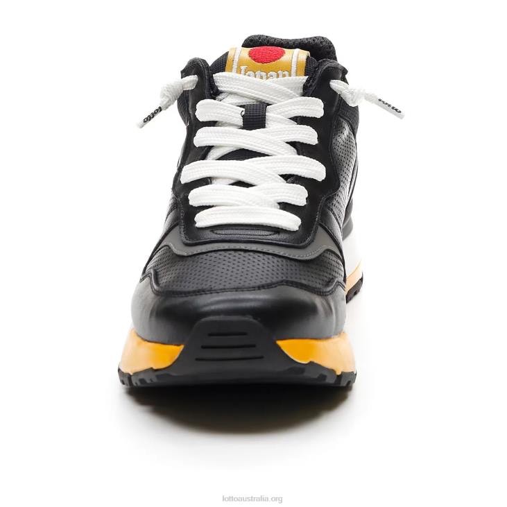 Men Lotto 204N47 All Black/Mango Mojito Tokyo Ginza Lth