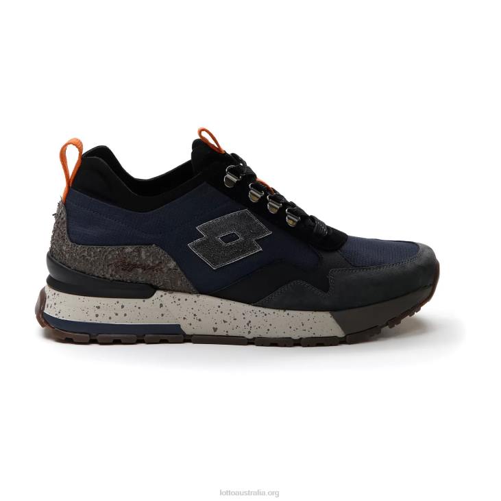 Men Lotto 204N4 Night Blue/All Black/Shadow Gray Tokyo Shibuya II