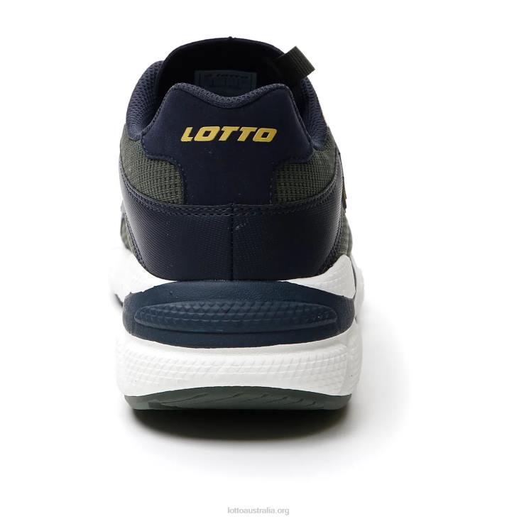 Men Lotto 204N57 Dark Blue/Thyme Dk Green/Old Gold Sirius \'95 Amf