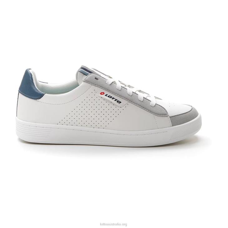 Men Lotto 204N58 White/Blue Mirage Court '73 Amf