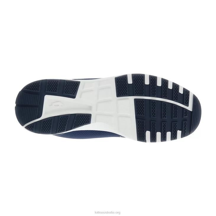 Men Lotto 204N60 Dress Blue/Gravity Titan/All Black Kibra Amf
