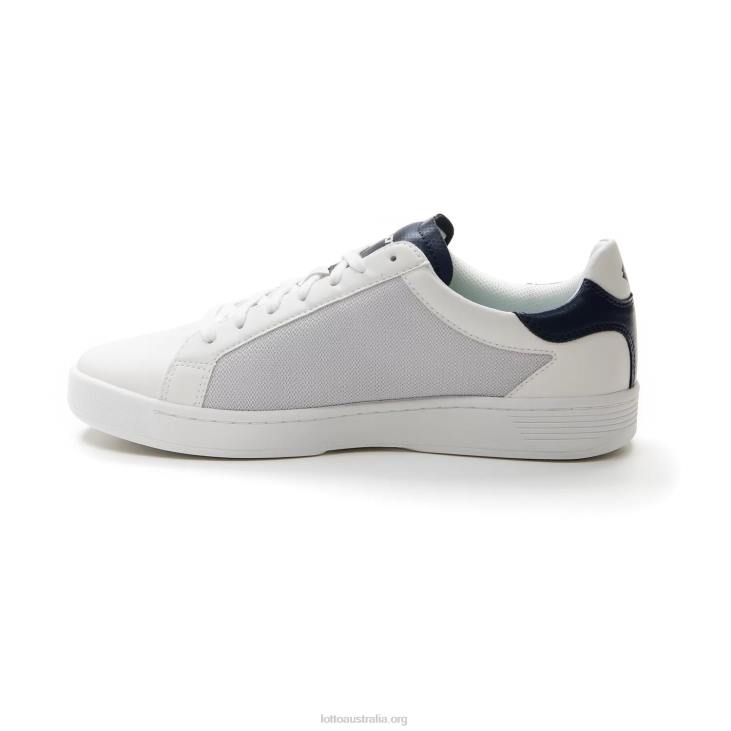 Men Lotto 204N65 White/Dress Blue 1973 Amf Evo VI Net