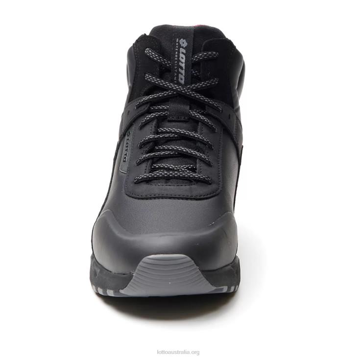 Men Lotto 204N69 All Black Ultra Amf II Mid Hd
