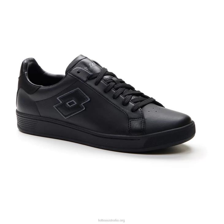 Men Lotto 204N72 All Black/Light Asphalt 1973 Evo V