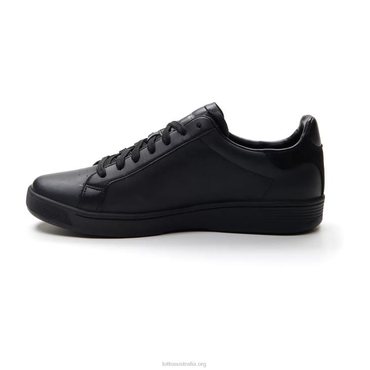 Men Lotto 204N72 All Black/Light Asphalt 1973 Evo V