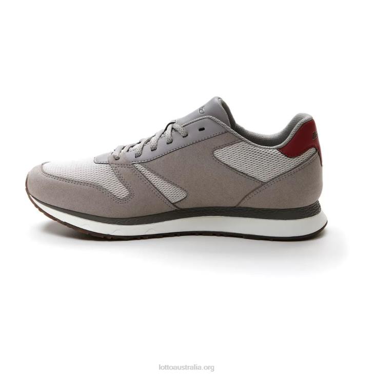 Men Lotto 204N81 Warm Gray 7U/Warm Gray 11U/Rainy Day Trainer Amf Xix Msh