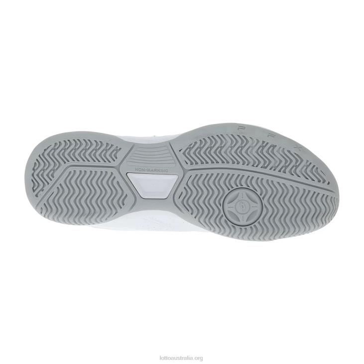 Men Lotto 204N85 White/Dress Blue Court Logo Amf Xix