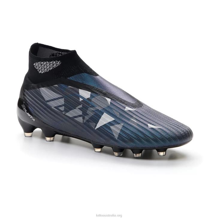 Men Lotto 204N152 All Black/Asphalt/Vapor Gray Solista 100 IV Gravity Fg