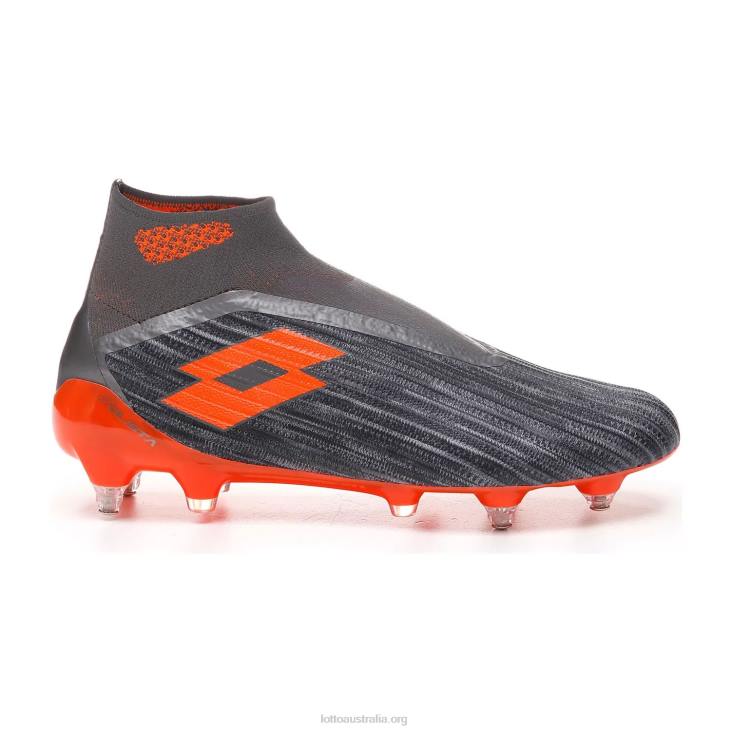 Men Lotto 204N154 Cool Gray/Orange Fluo/Gravity Titan Solista 100 III Gravity Sgx