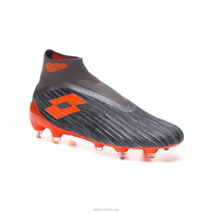 Men Lotto 204N154 Cool Gray/Orange Fluo/Gravity Titan Solista 100 III Gravity Sgx