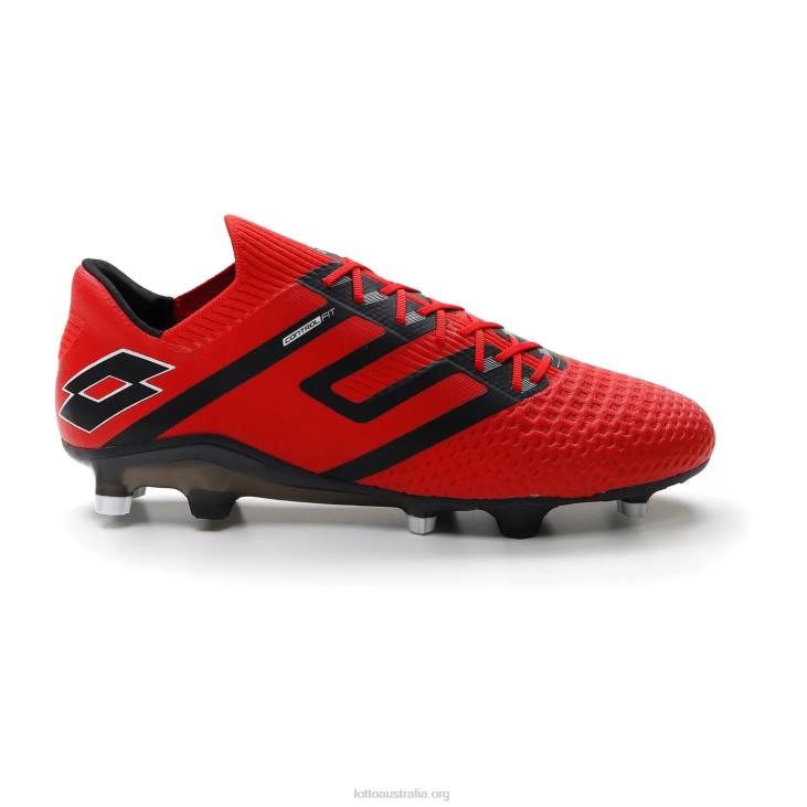 Men Lotto 204N158 Flame Red/All Black Maestro 100 IV Fg